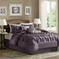 Madison Park Laurel Comforter Set, Purple - Cal King MP10-256